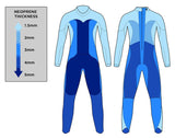 MENS REACTION 2022 FULLSLEEVE WETSUIT B70