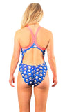 WOMENS AQUA PANDA RACER BACK